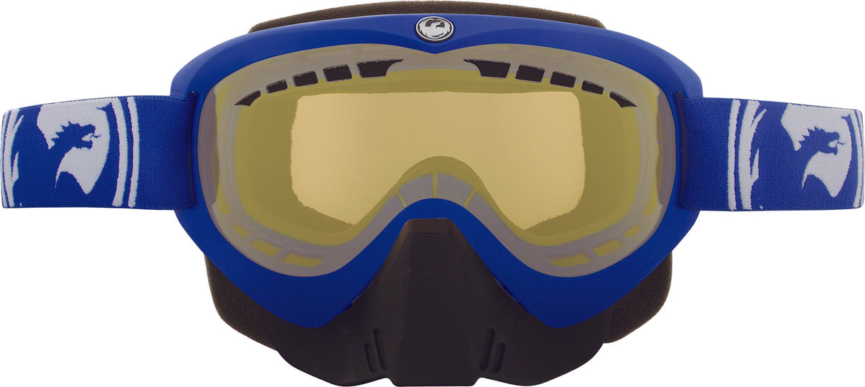 DRAGON Mdx Snow Goggle Blue W/Yellow Lens 722-1915