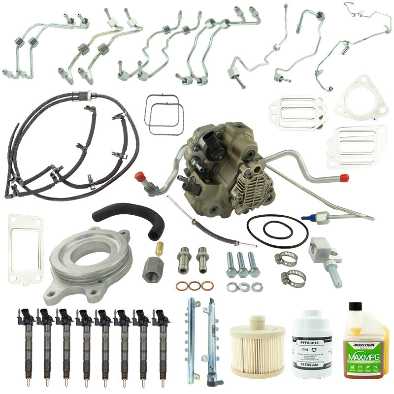 Industrial Injection 11-16 Duramax 6.6L LML Bosch Disaster Kit w/Emissions Intact Conversion Kit 4G6106