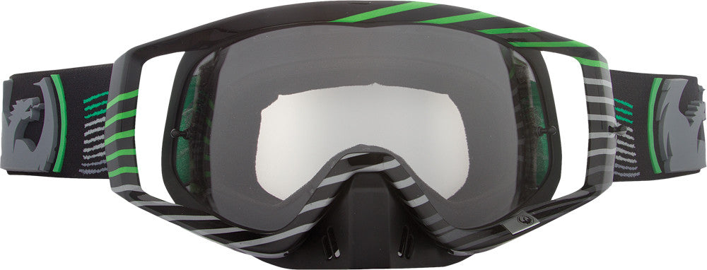 DRAGON Vendetta Goggle Linear Green W/Clear Aft Lens 722-1293