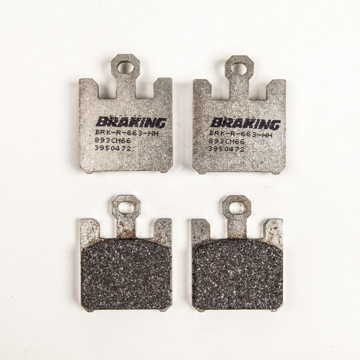 BRAKING Brake Pad Set Sintered High Performance 893CM66