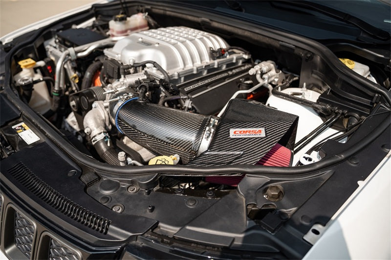 Corsa 20-23 Dodge Durango SRT Hellcat Carbon Fiber Air Intake w/ DryTech 3D No Oil 44011D