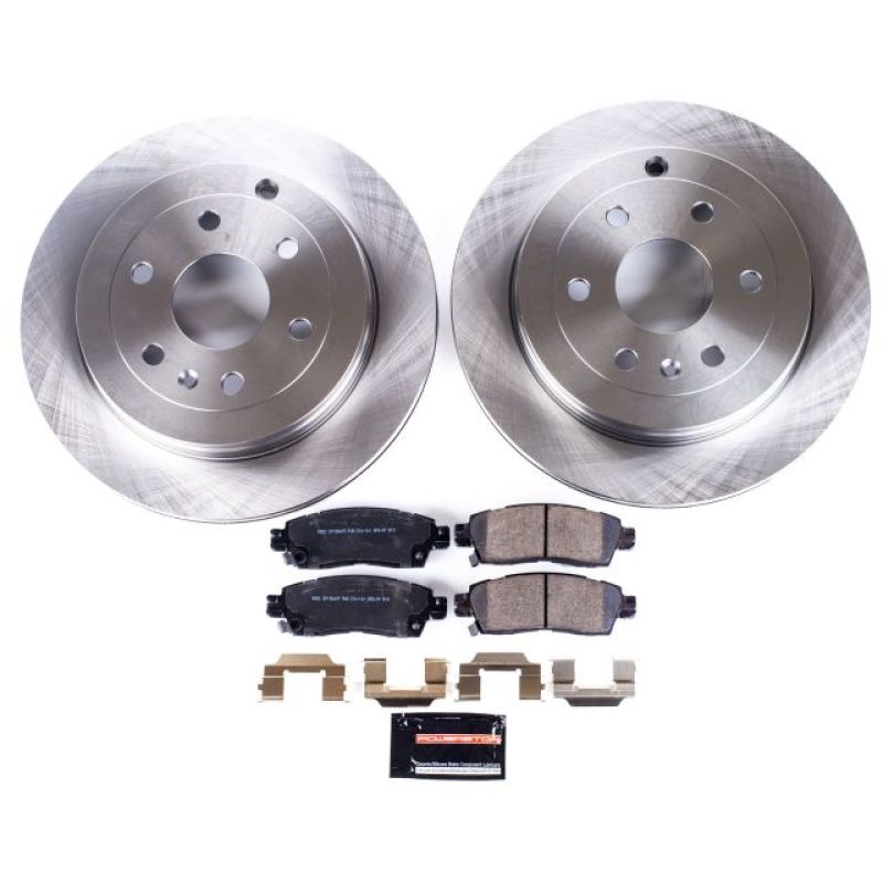 Power Stop 08-17 Buick Enclave Rear Autospecialty Brake Kit KOE5262