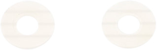 BOLT Semi-Transparent Nylon Washer 5x14mm 10/Pk 020-90514