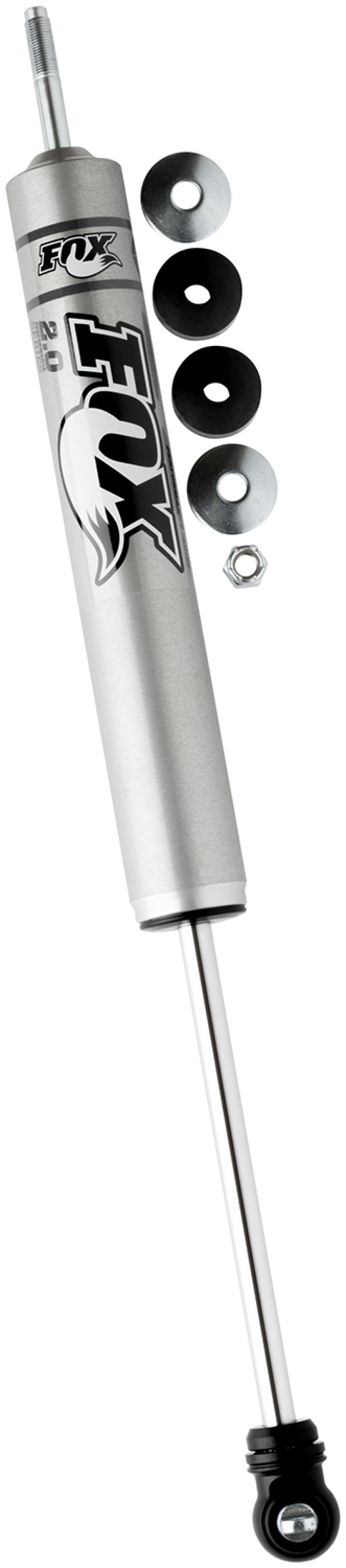 Fox 97-06 Jeep TJ 2.0 Performance Series 9.6in. Smooth Body IFP Front Shock / 3-4.5in & 2-3.5in Lift 980-24-643