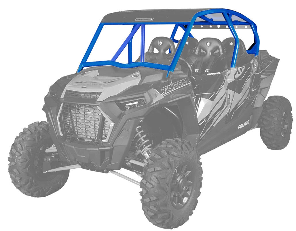 PRO ARMOR Cab Asylum Cage W/V Intrusion Polaris Blue P194C028PB