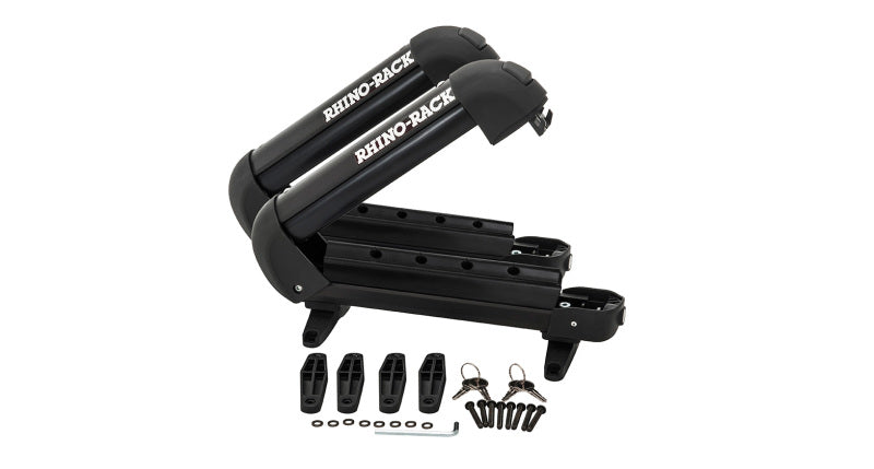 Rhino-Rack Universal Ski Carrier - Fits 2 Pairs of Skis - Black 572