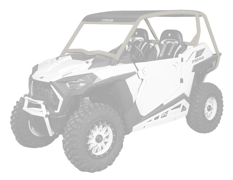 PRO ARMOR Loco Cage W/No Intrusion Turbo Silver P2116C020TS