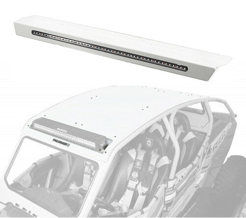PRO ARMOR Asylum Roof W/Rr Lightbar Pkt Matte White Pearl P144R124MWP
