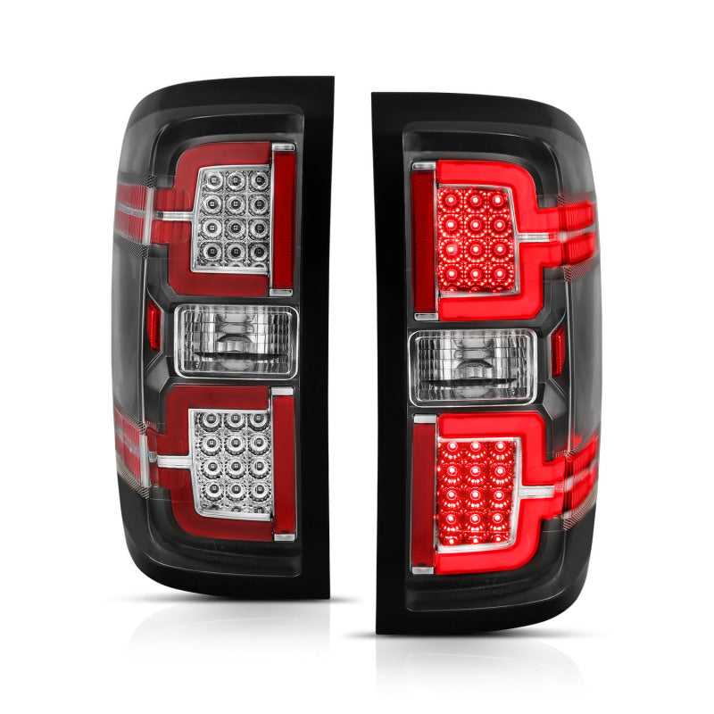 ANZO 2014-2018 Chevy Silverado 1500 LED Taillights Black 311289