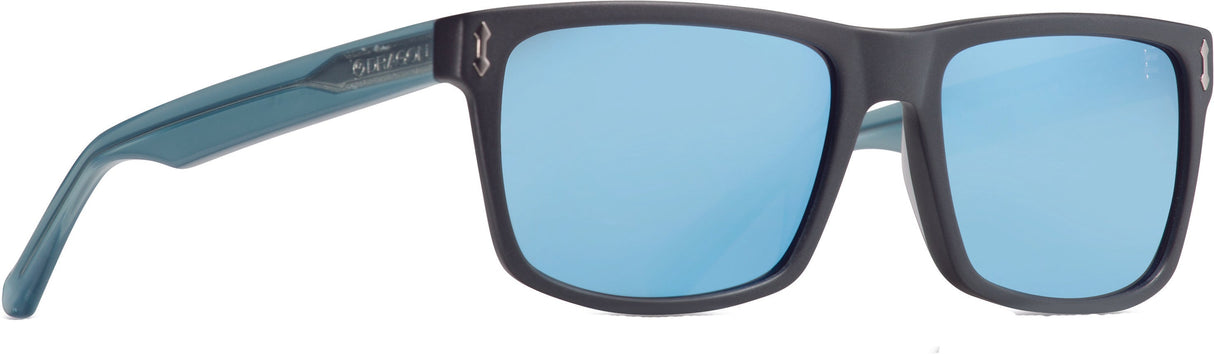 DRAGON Blindside Sunglasses Matte Black W/Blue Lens 310895718002