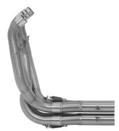 71443MI Arrow GSR 750 11-16/GSX-S 750 17-25 4:2 Stainless Steel Collectors For Arrow Mid-Pipes