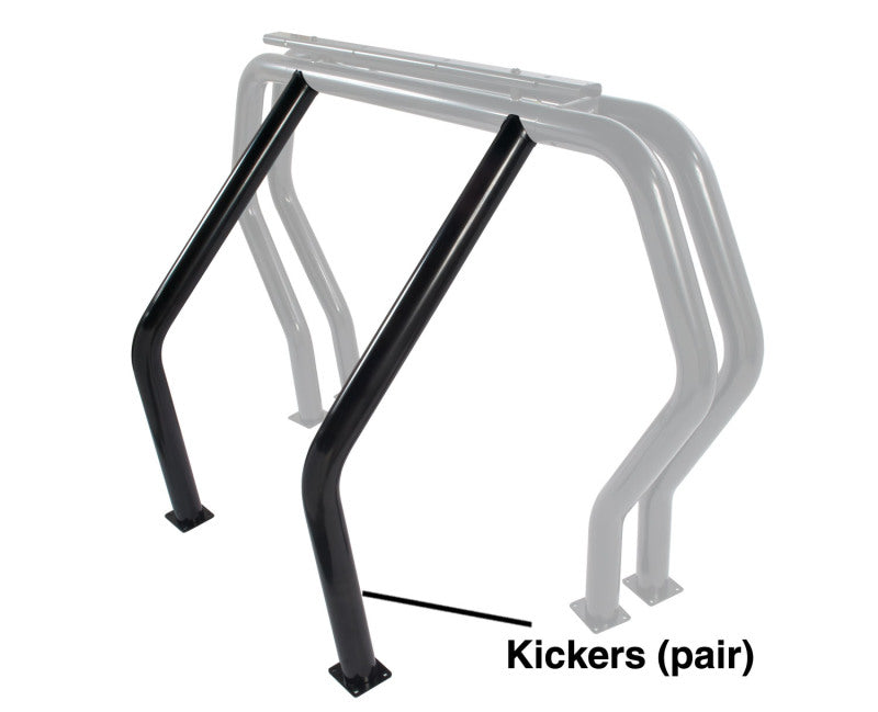 Go Rhino RHINO Bed Bar - Kickers - Black 9560B