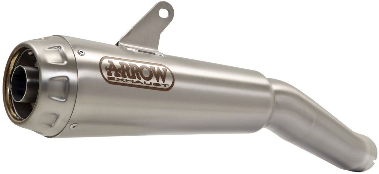 Arrow Pro-Race Slip-on Exhaust Nichrome with Steel Cap Yamaha YZF-R3 2019-2025 71894PRI