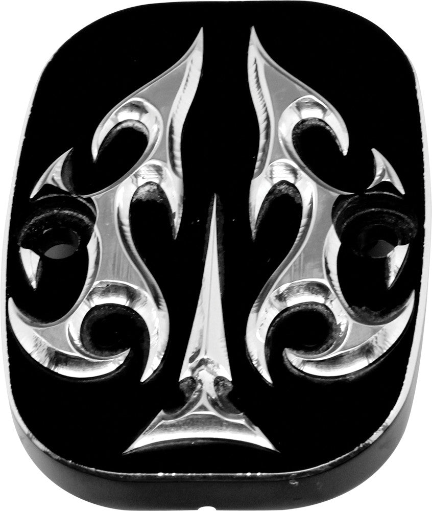 PREC. BILLET Lower Brake Cylinder Cover Ace's Wild Black ACE-340-02UP-BLK