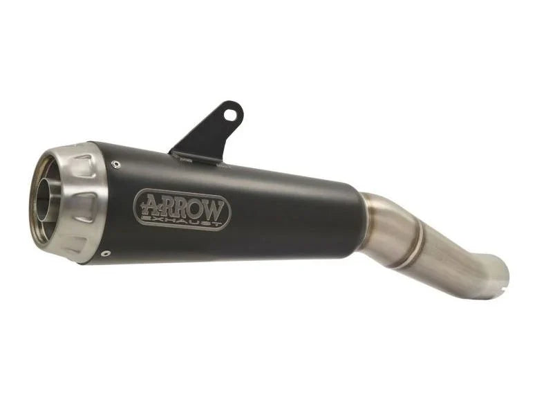 Arrow Ducati 959 Panigale 16-19 NOT US MODELS Homologated Nichrom Dark Pro-Race Silencer With Welded Link Pipe For Original Collectors 71880prn