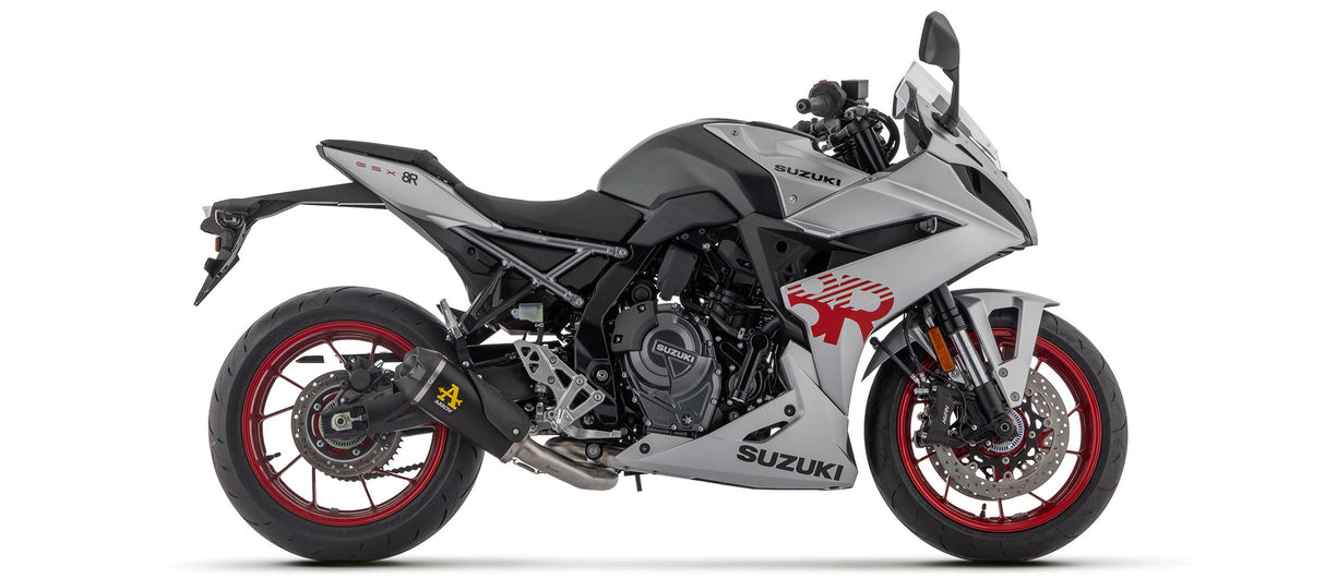 71979PKN Arrow Works HOMOLOGATED NICHROM "DARK" full system with Catalytic converter SUZUKI GSX-8S /R 2022-2025