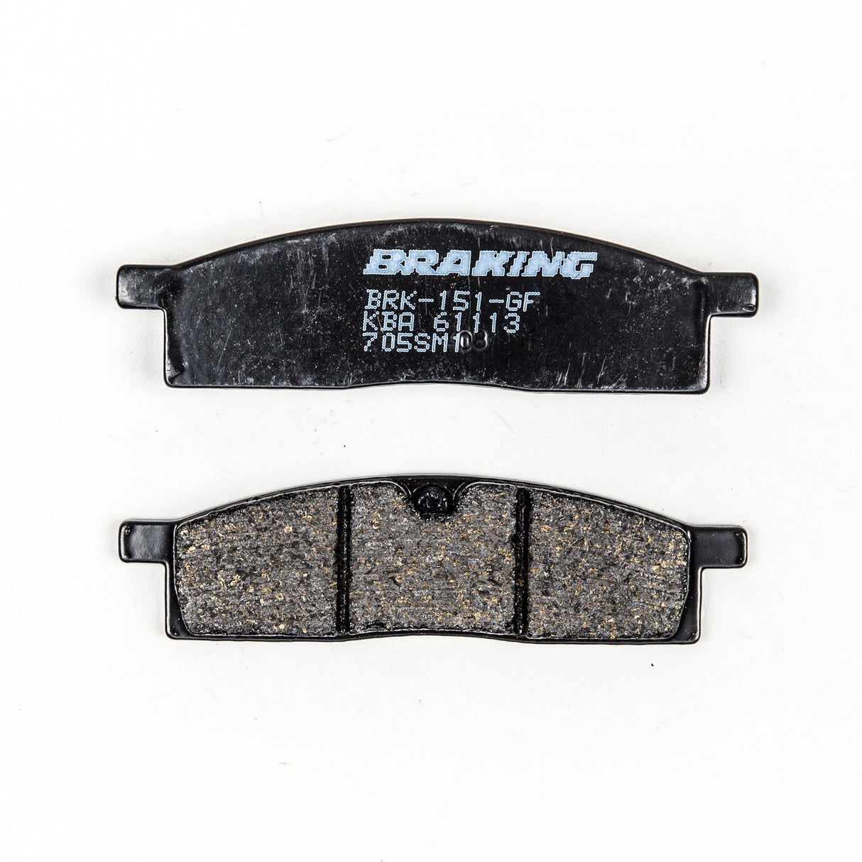 BRAKING Brake Pad Set Semi-Metallic 705SM1