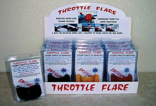 SNOBUNJE Throttle Flare Dealer Display 12/Pk 1058C