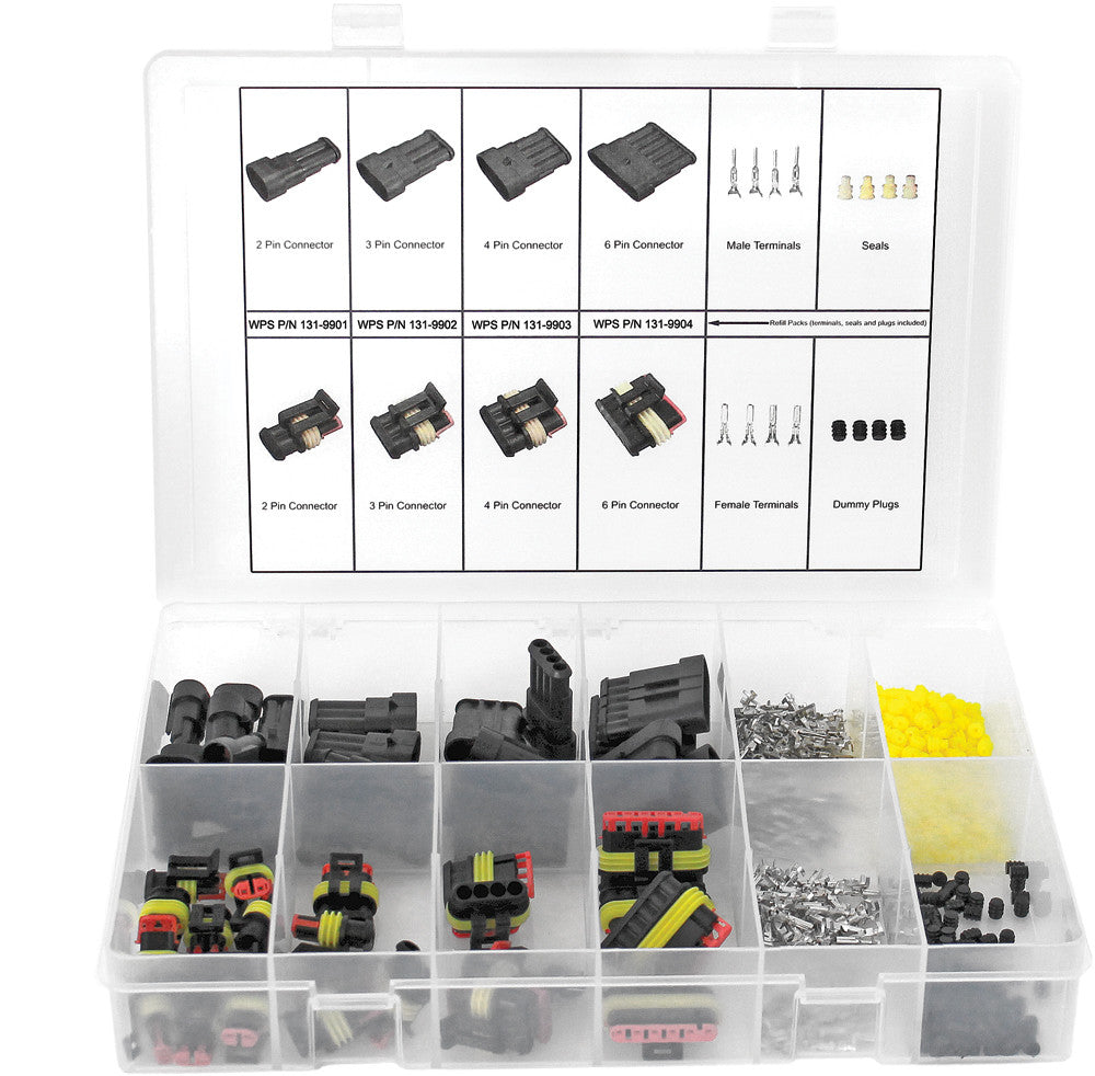 DOBECK Connector Kit 24 Pc Amp 99CKAMP01