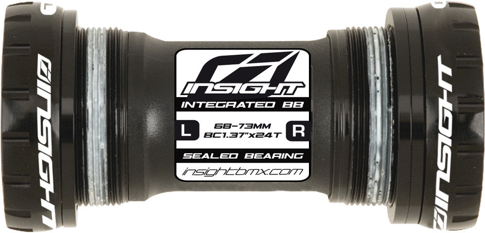 INSIGHT External Bottom Bracket Black INBB000BKBK