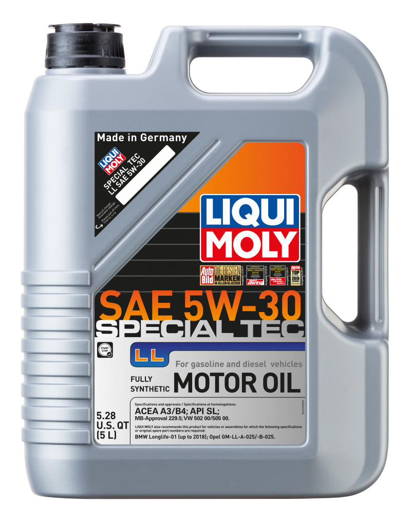 LIQUI MOLY 5L Special Tec LL Motor Oil SAE 5W30 2249
