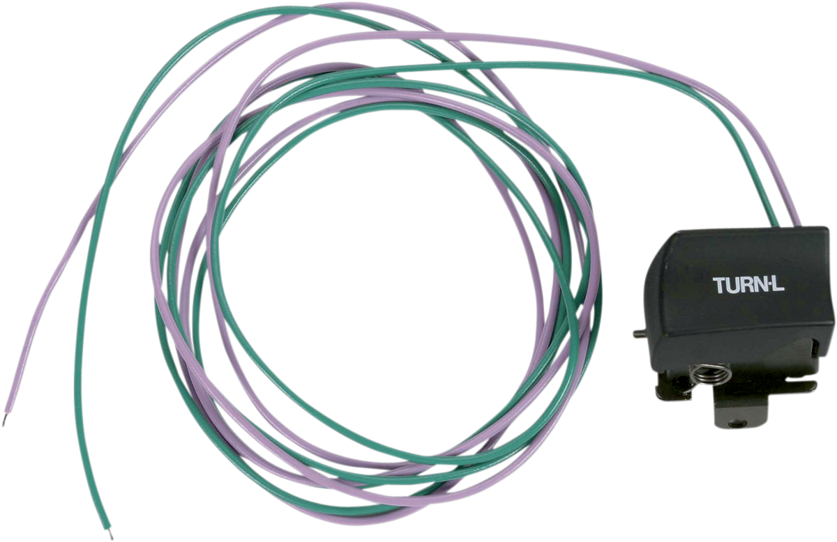 DRAG SPECIALTIES Kit de interruptores - Lado izquierdo - Señal de giro - Negro 71598-92L-HC4