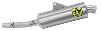 Arrow Yamaha Tenere 700 2019-2024 Homologated Indy Race Aluminum Exhaust With Welded Link Pipe 72628ao