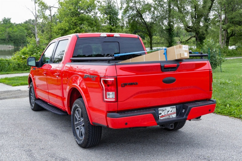 Deezee 04-23 Ford F-150/Super Duty Hex Series Side Rails - Texture Black 5 1/2Ft Bed DZ 99707TB