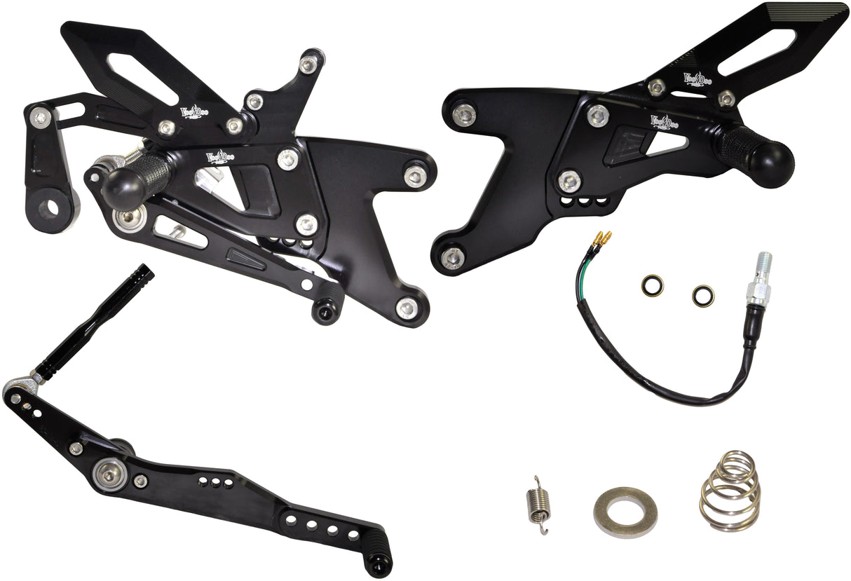 VOODOO Billet Rear Set Black VRD1327