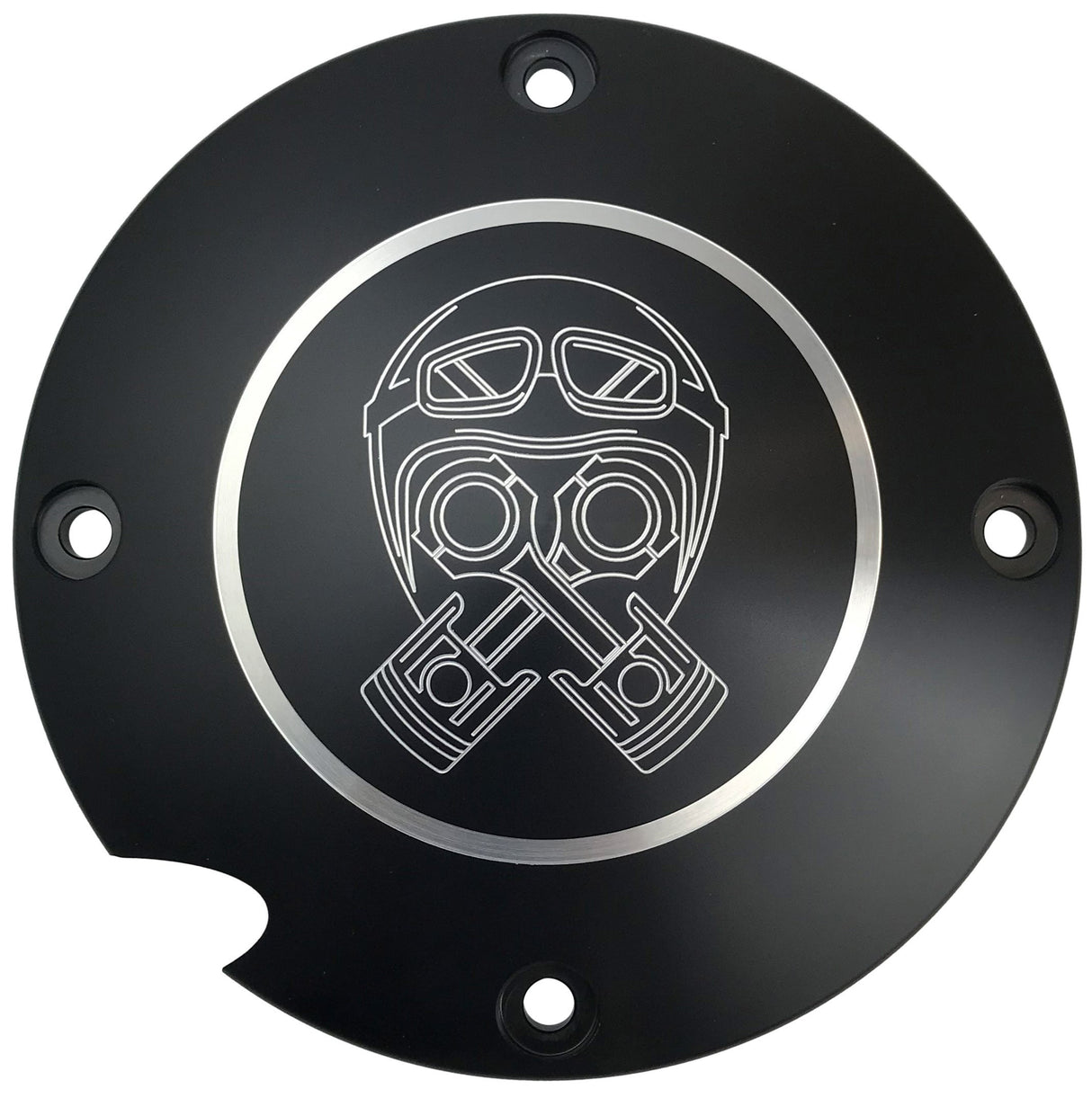 BRASS BALLS Piston Helmet Derby Cover Black Xl 96-03 BB03-155