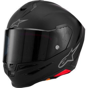 IN STOCK ALPINESTARS Supertech R7 Helmet - 22.06 - Solid - Matte Black - 8202126-110-L Large