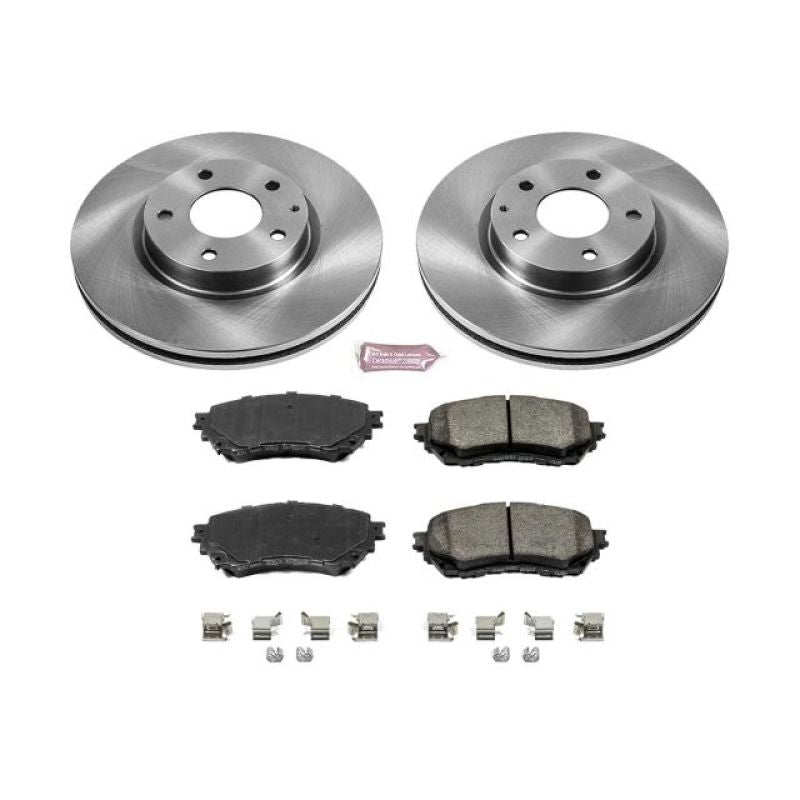 Power Stop 14-18 Mazda 6 Front Autospecialty Brake Kit KOE6968