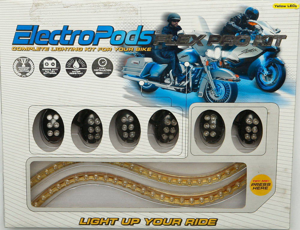 STREETFX Pro Kit Black W/Yellow Led 1044664