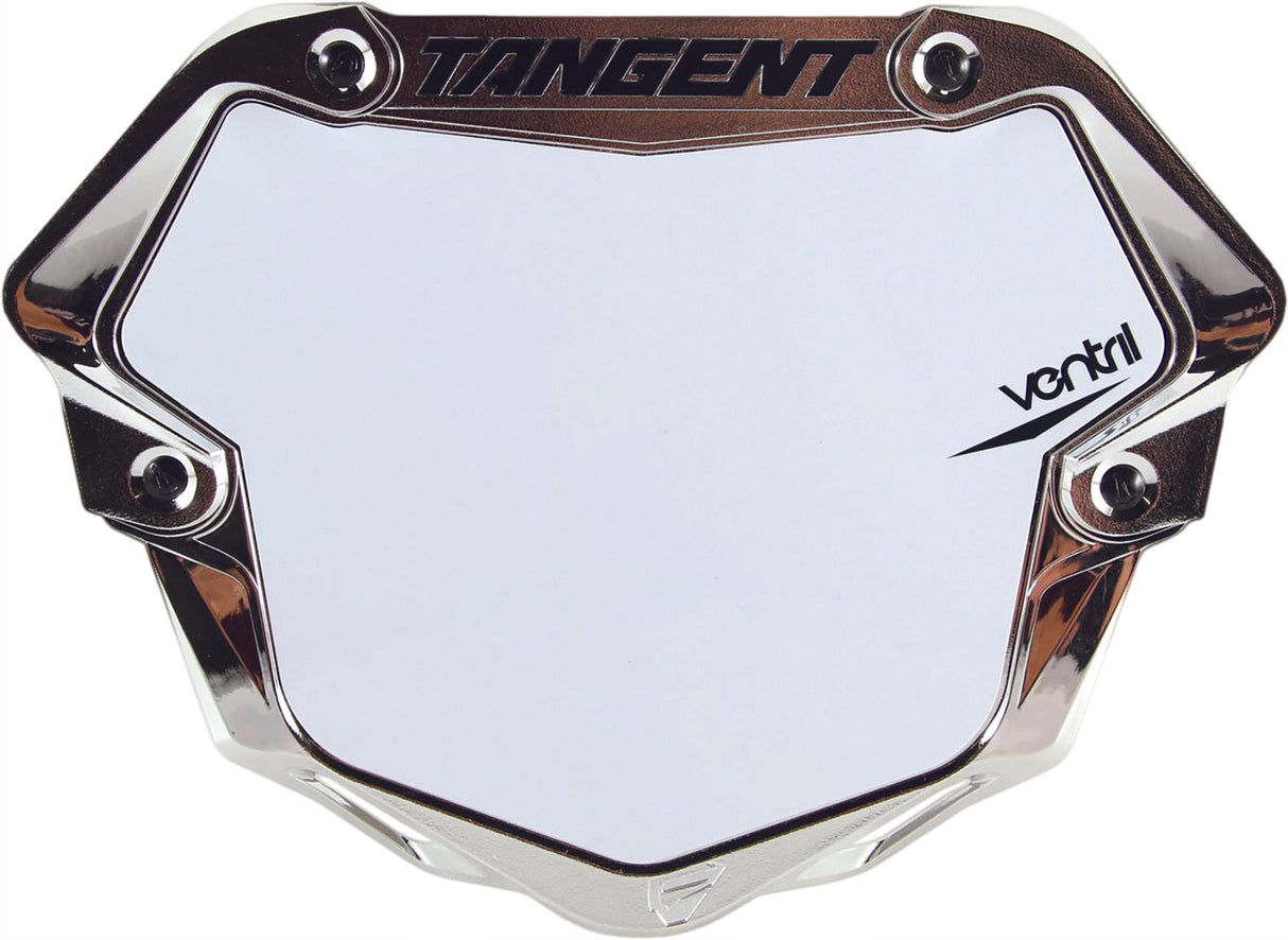 TANGENT 6" 3d Ventril Plate Chrome 03-2200