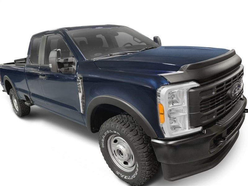 AVS 2023 Ford F250/350/450 Superduty Aeroskin II Low Profile Hood Shield - Textured Black 436235