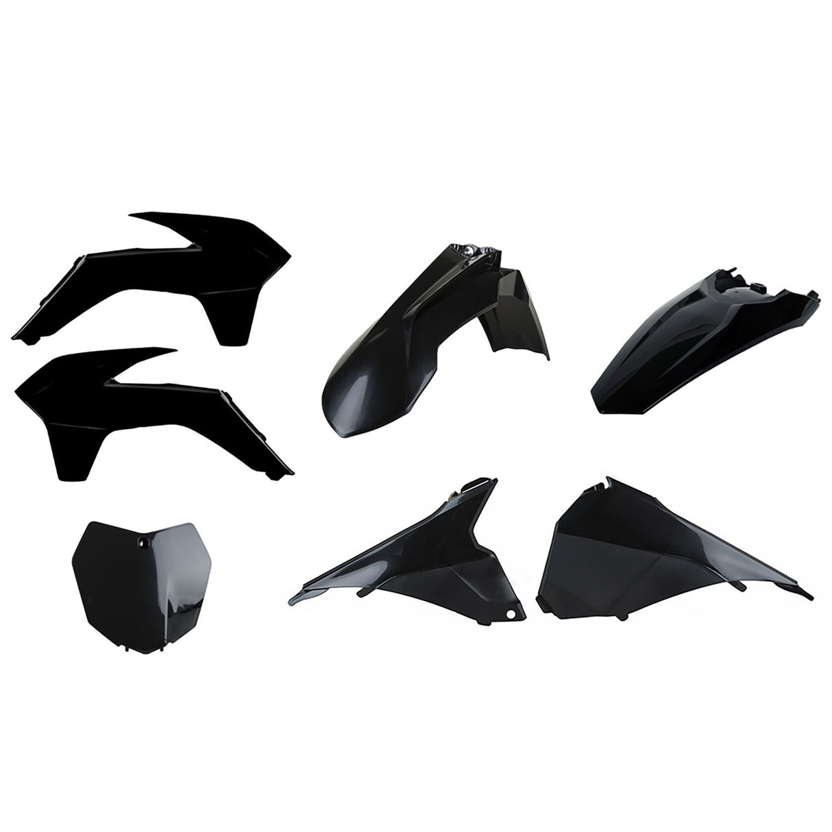 POLISPORT Plastic Body Kit Black 90646