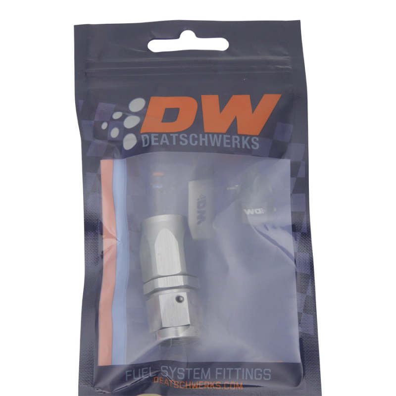 DeatschWerks 6AN Female Swivel Straight Hose End CPE 06-02-0801