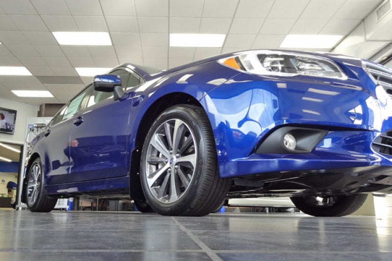 Rally Armor 2015 Subaru Legacy UR Black Mud Flap w/ Grey Logo MF34-UR-BLK/GRY