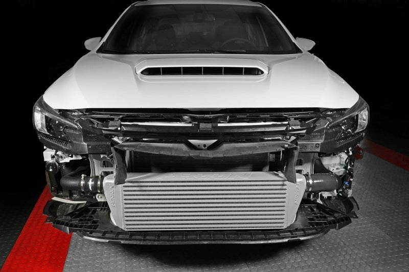 Perrin 22-23 Subaru WRX Front Mount Intercooler Kit (Black Tubes & Silver Core) PSP-ITR-441SL/BK