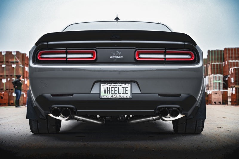 Corsa 15-21 Challenger SRT/Hellcat/Demon/Redeye 2.75in Valved CB DR Exit w/ Twin 3.5in Pol Pro Tips 21070