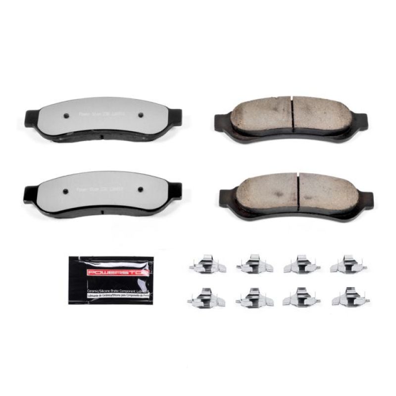 Power Stop 07-10 Ford F-250 Super Duty Rear Z36 Truck & Tow Brake Pads w/Hardware Z36-1067