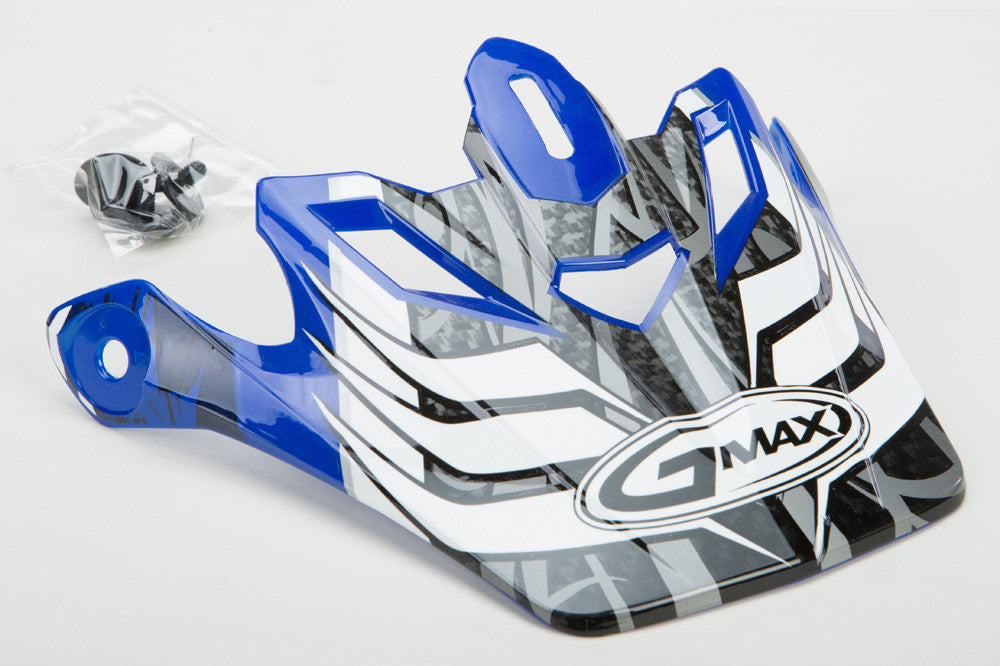 GMAX Gm-46y-1 Shredder Visor Blue Youth G046019