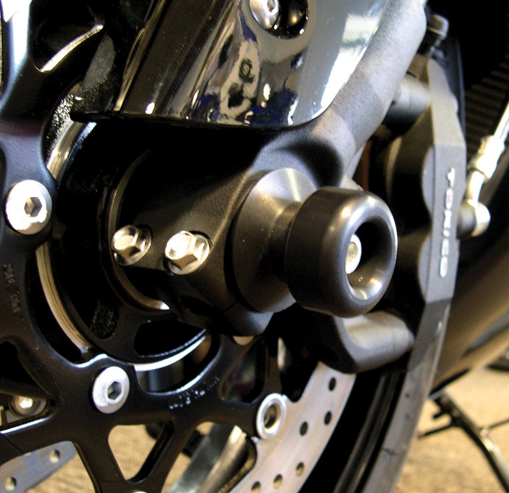 SHOGUN Front Axle Sliders Black 702-6349