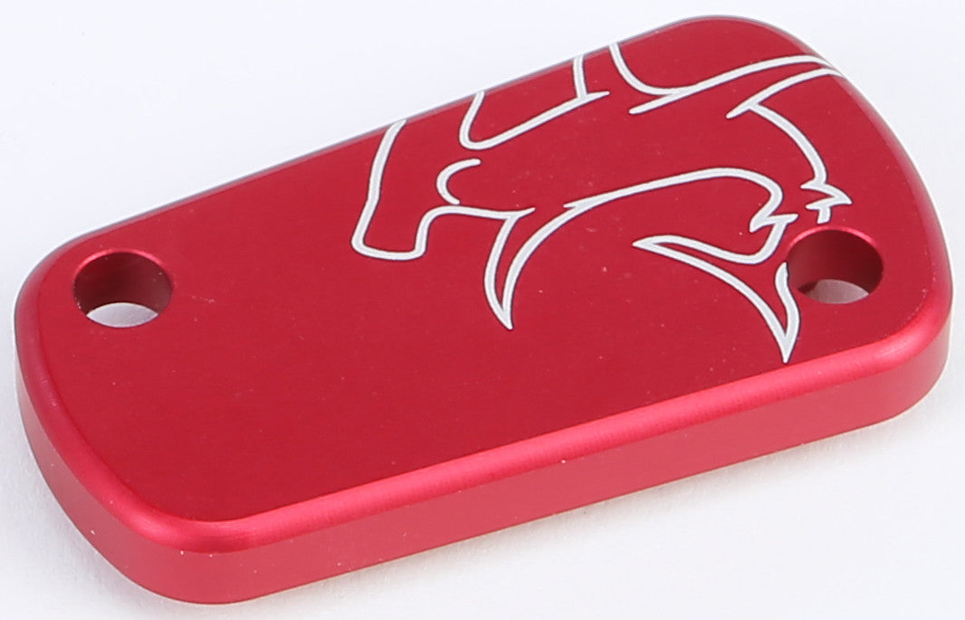 HAMMERHEAD Master Cylinder Cover Kaw Rear Red 36-0341-00-10