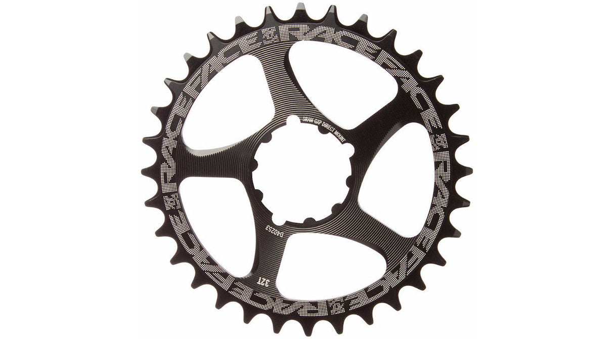 RACE FACE Direct Mount 36t Black 3 Bolt Sram 10/11/12s 2018 RNWDM36BLKSM3BOLT