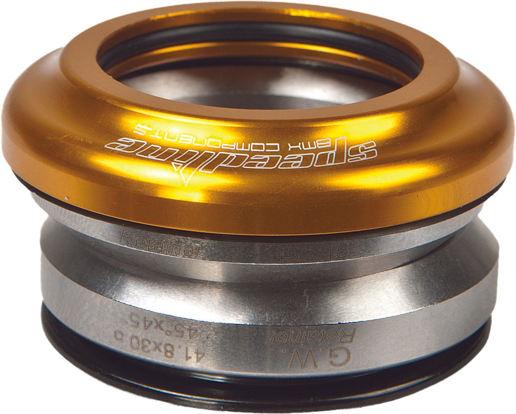 SPEEDLINE Integrated Headset Semi-Sealed Gold 1-1/8" SL-118-HSG