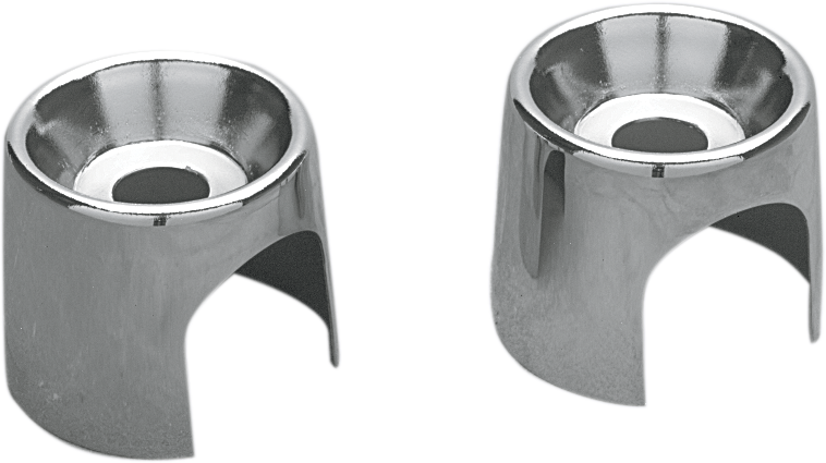 DRAG SPECIALTIES Cubierta de perno/perno de amortiguador superior - Cromo - '70-'86 FX/FL 243026-BC2