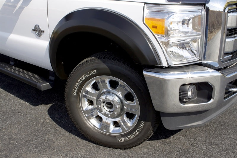 Lund 99-07 Ford F-250 Ex-Extrawide Style Smooth Elite Series Fender Flares - Black (4 Pc.) EX311S