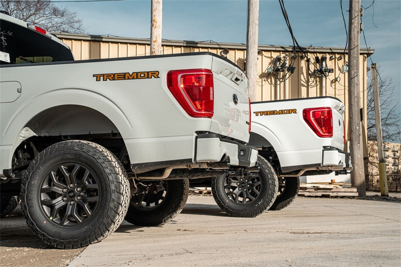 Corsa 2021-2023 Ford F-150 SuperCrew/5.5ft Bed 5.0L V8 Sport Cat-Back Dual Rear Exit-Black PVD 21184BLK