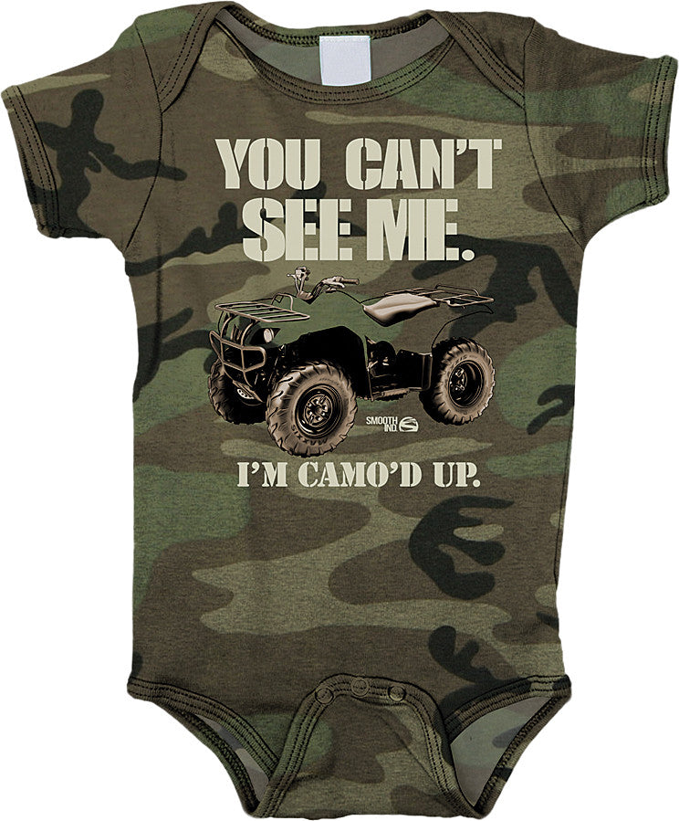 SMOOTH Can't See Me Romper 3/6m 1635-101